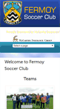 Mobile Screenshot of fermoysoccerclub.ie